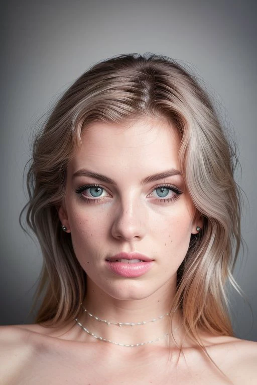DEN_amy_wilder,
((headshot:1.2) portrait on a (plain grey background:1.2), (headshot:1.2), (face focus:1.1), windswept chaotic hair, soft lighting, low contrast, low saturation:1.2)
bokeh, f1.4, 40mm, photorealistic, raw, 8k, textured skin, skin pores, intricate details <lora:epi_noiseoffset2:1>, epiCRealism