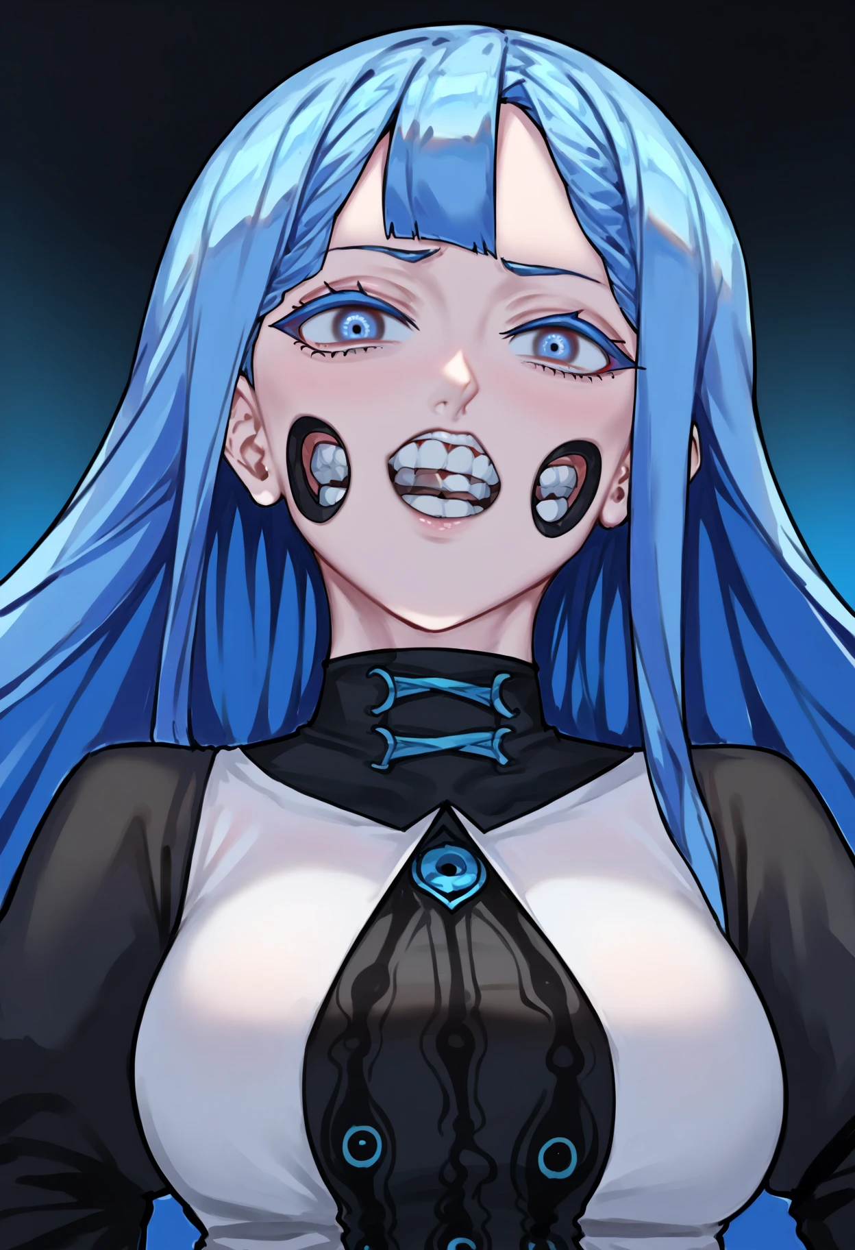 [Illustrious/Pony] - Cheek hole piercing v1.0