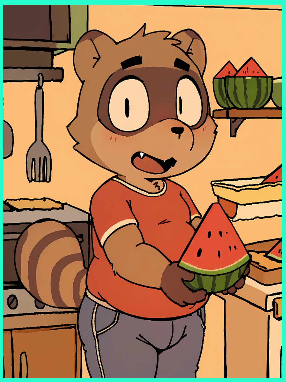 Watermelon (Furry artist) style || PONY v1.0
