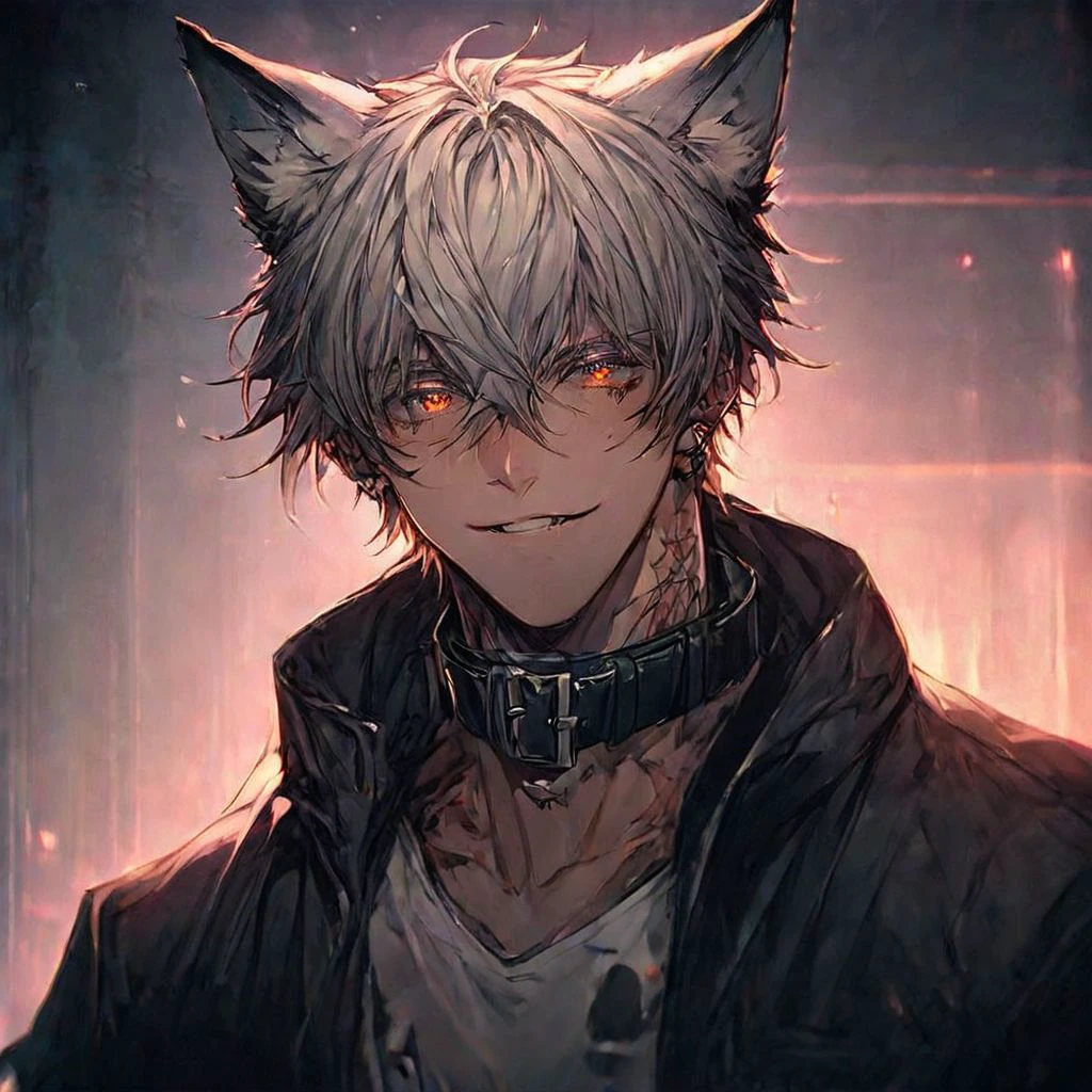 score_9, score_8_up, score_7_up, masterpiece, best quality, night city, completely naked, with a collar, wolf ears, wolf tail 1boy, solo,  ng_deepnegative_v1_75t, easynegative, ,