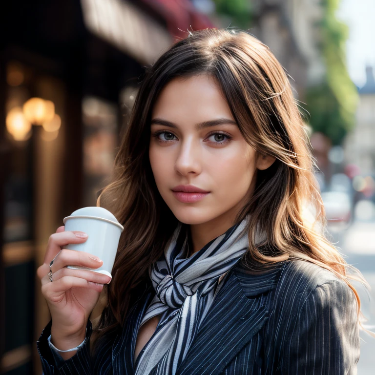 (Paris sidewalk cafe, SFW, striped Breton top, tailored blazer, silk scarf, sipping coffee, early evening:1.35) Instagram_Influencer_71_By_Stable_Yogi
Faceshot_By_stable_yogi
Skin_Detailer_By_Stable_yogi
Humanizer_Embedding_By_Stable_Yogi
Styler_Embedding_By_Stable_Yogi
Detailer_Embedding_By_Stable_Yogi
<lora:Detail Blaster By Stable Yogi:0.5>
(center_parted_long_wavy_blonde_hair)