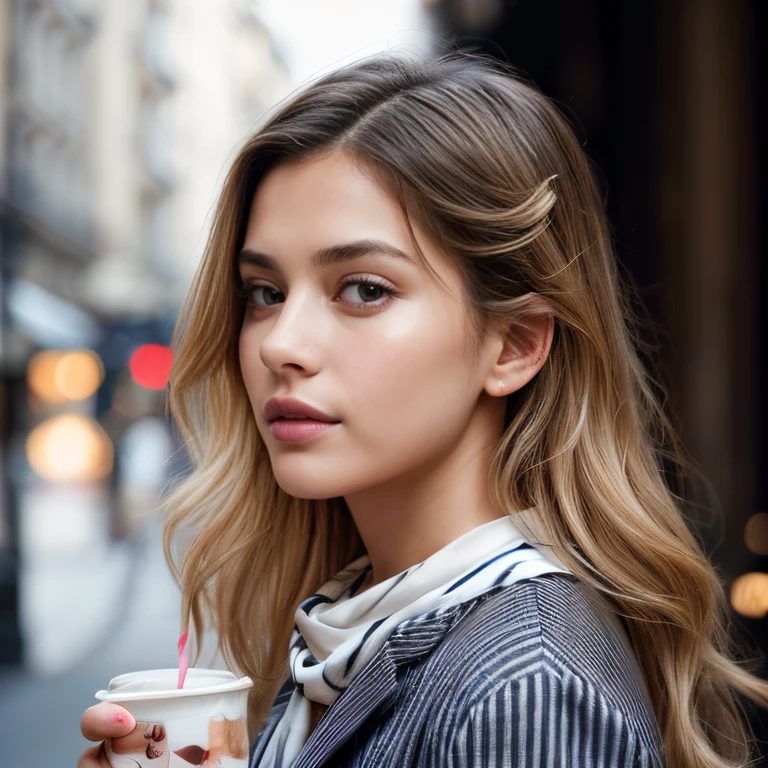 (Paris sidewalk cafe, SFW, striped Breton top, tailored blazer, silk scarf, sipping coffee, early evening:1.35) Instagram_Influencer_72_By_Stable_Yogi
Faceshot_By_stable_yogi
Skin_Detailer_By_Stable_yogi
Humanizer_Embedding_By_Stable_Yogi
Styler_Embedding_By_Stable_Yogi
Detailer_Embedding_By_Stable_Yogi
<lora:Detail Blaster By Stable Yogi:0.5>
(center_parted_long_wavy_blonde_hair)