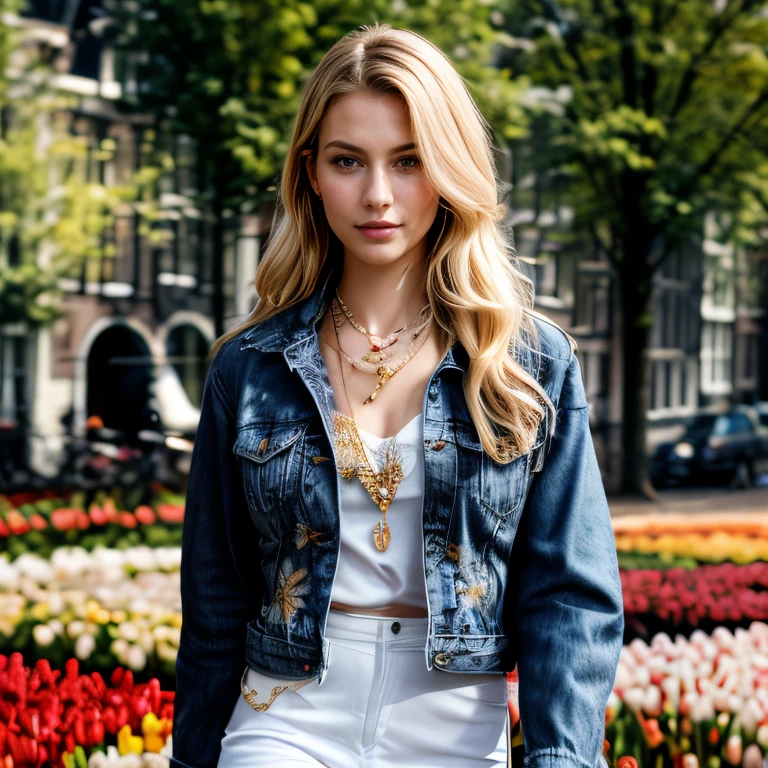 (Amsterdam tulip field, SFW, denim jacket, floral blouse, gold locket necklace, walking among the flowers, late morning:1.35) Instagram_Influencer_75_By_Stable_Yogi
Faceshot_By_stable_yogi
<lora:Detail Blaster By Stable Yogi:0.5>
(center_parted_long_wavy_blonde_hair)