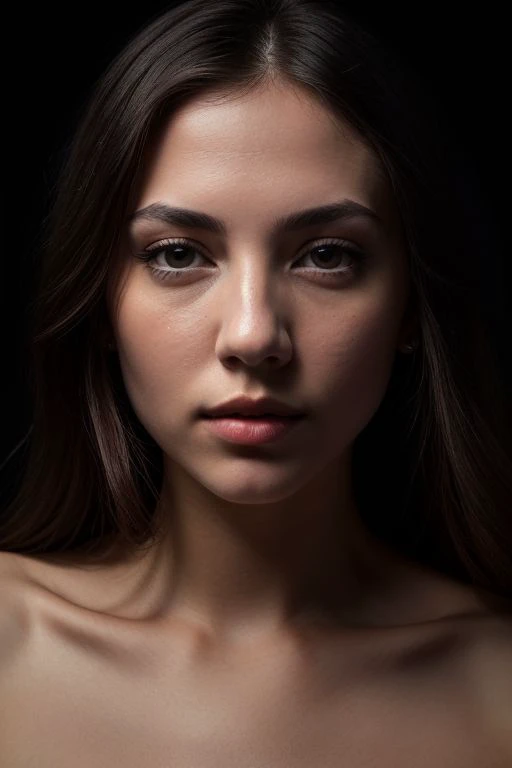 DEN_lenore_steamgirl,
((headshot:1.2) portrait on a (plain black background:1.2), (headshot:1.2), (face focus:1.1), (facing the camera:1.2), Head in the centre, (eye contact:1.3), (intense stare:1.1), mouth open, (facing straightforward:1.2), (forward facing:1.1), Head, face, Head focus, Head tilted down, looking slightly up at the camera:1.2),
bokeh, f1.4, 40mm, photorealistic, raw, 8k, textured skin, skin pores, intricate details <lora:epi_noiseoffset2:1>, epiCRealism