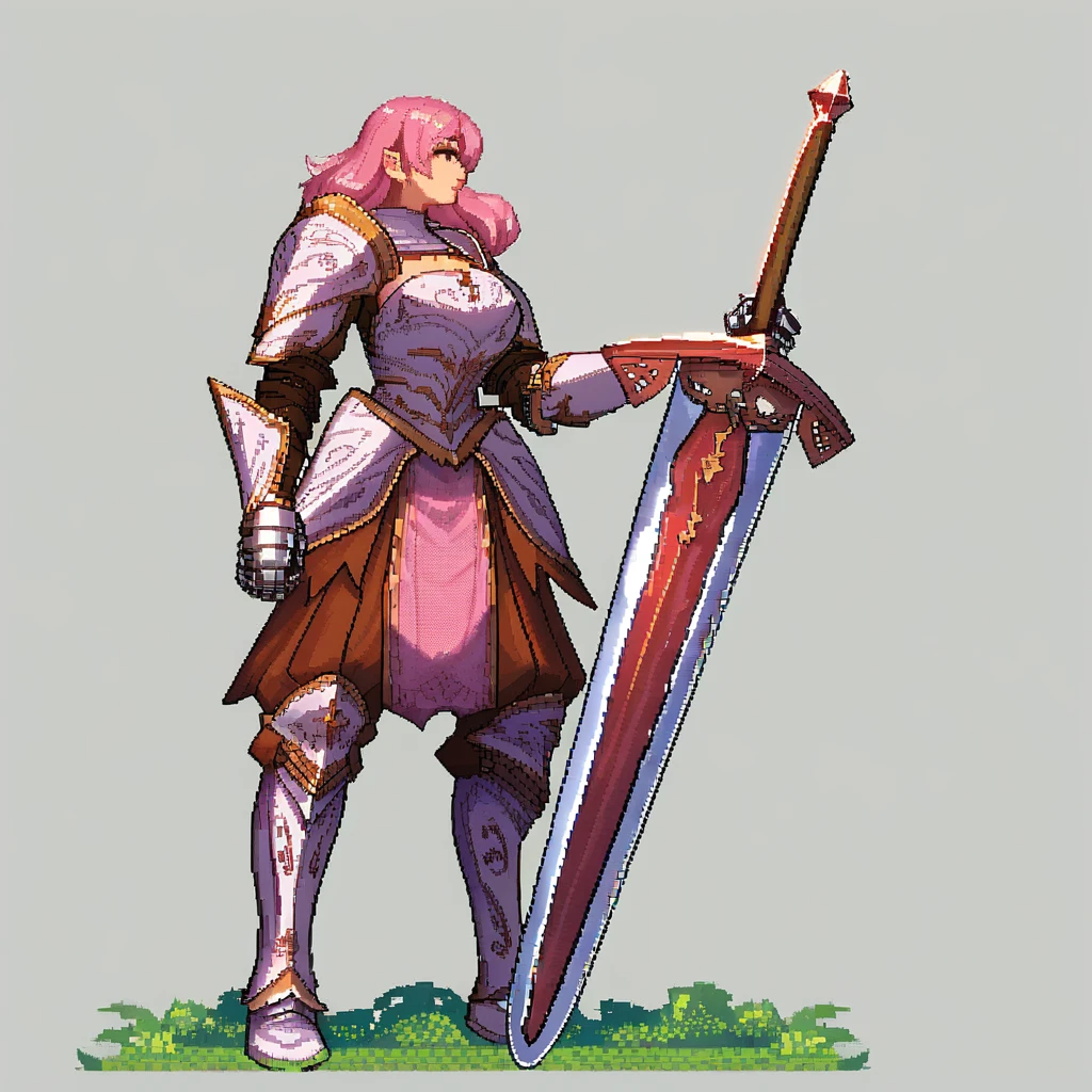 Girl w/ Big Sword
