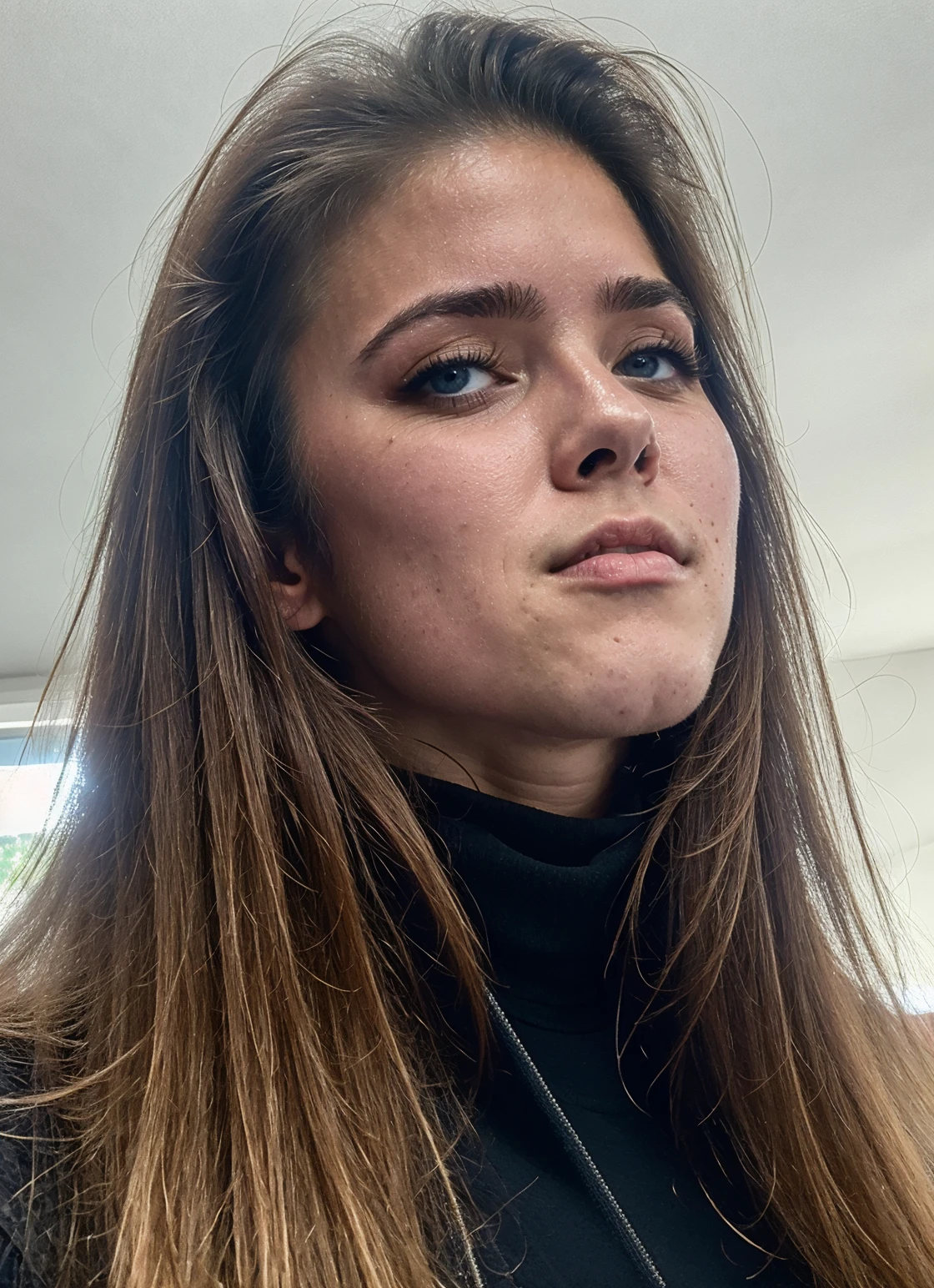 A stunning intricate full color portrait of (sks woman:1), wearing a black turtleneck, epic character composition, sharp focus, natural lighting, f2, 35mm, film grain,
Smirk, machine face, fine details, realistic shaded, intricate, elegant,
<lora:locon_perfecteyes_v1_from_v1_64_32:0.2> perfecteyes,
(metart), best quality, ultra high res, 8K, raw,
(highly detailed skin:1.2),, <lora:locon_mariaandrejczyk_v1_from_v1_64_32:0.7> <lora:lora-small-maria-andrejczyk-v1:0.65>