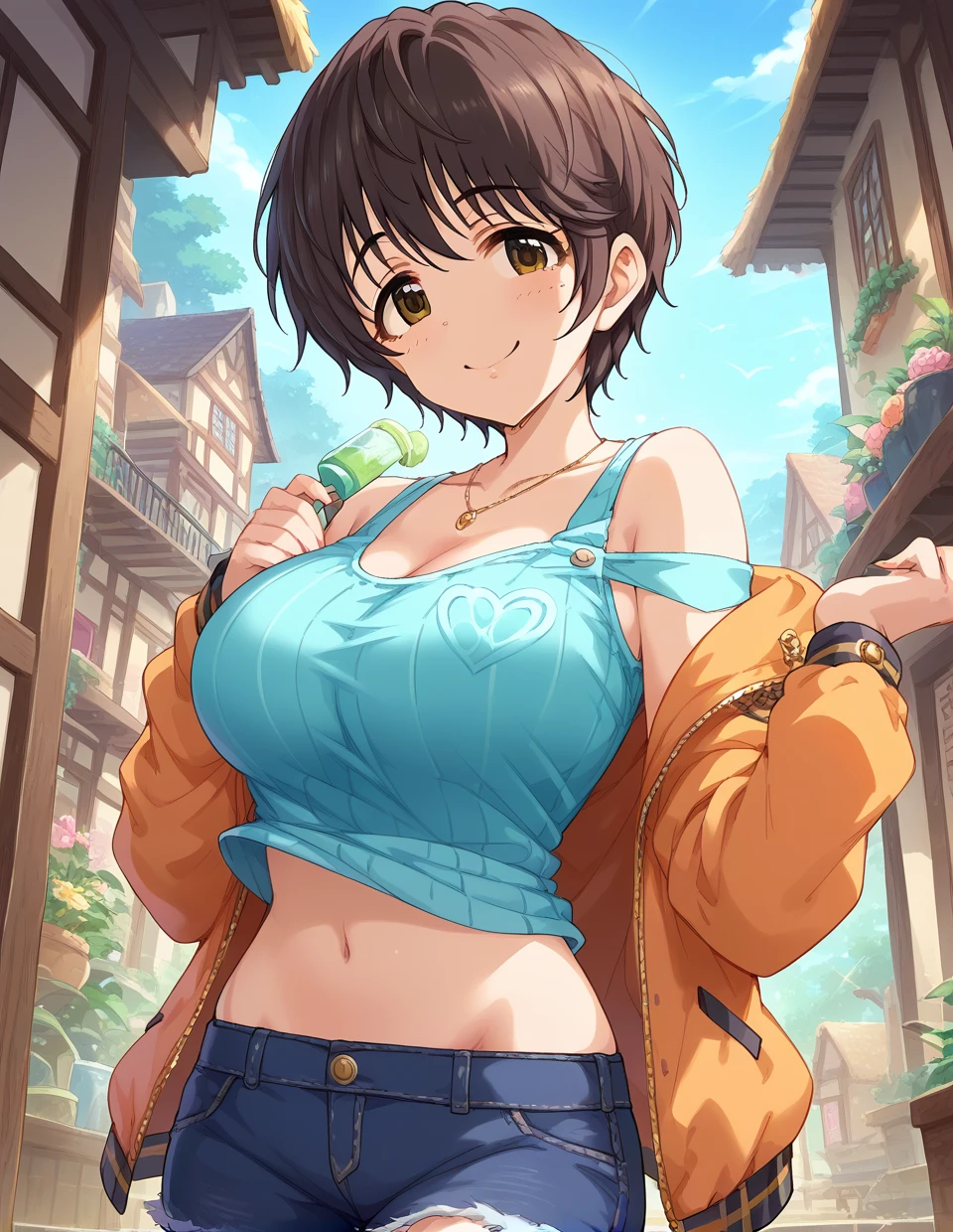 1girl,<lora:oikawashizuku_pony:1>,Oikawa Shizuku,idolmaster cinderella girls,, score_9,score_8_up,score_7_up,score_6_up,score_5_up,score_4_up,