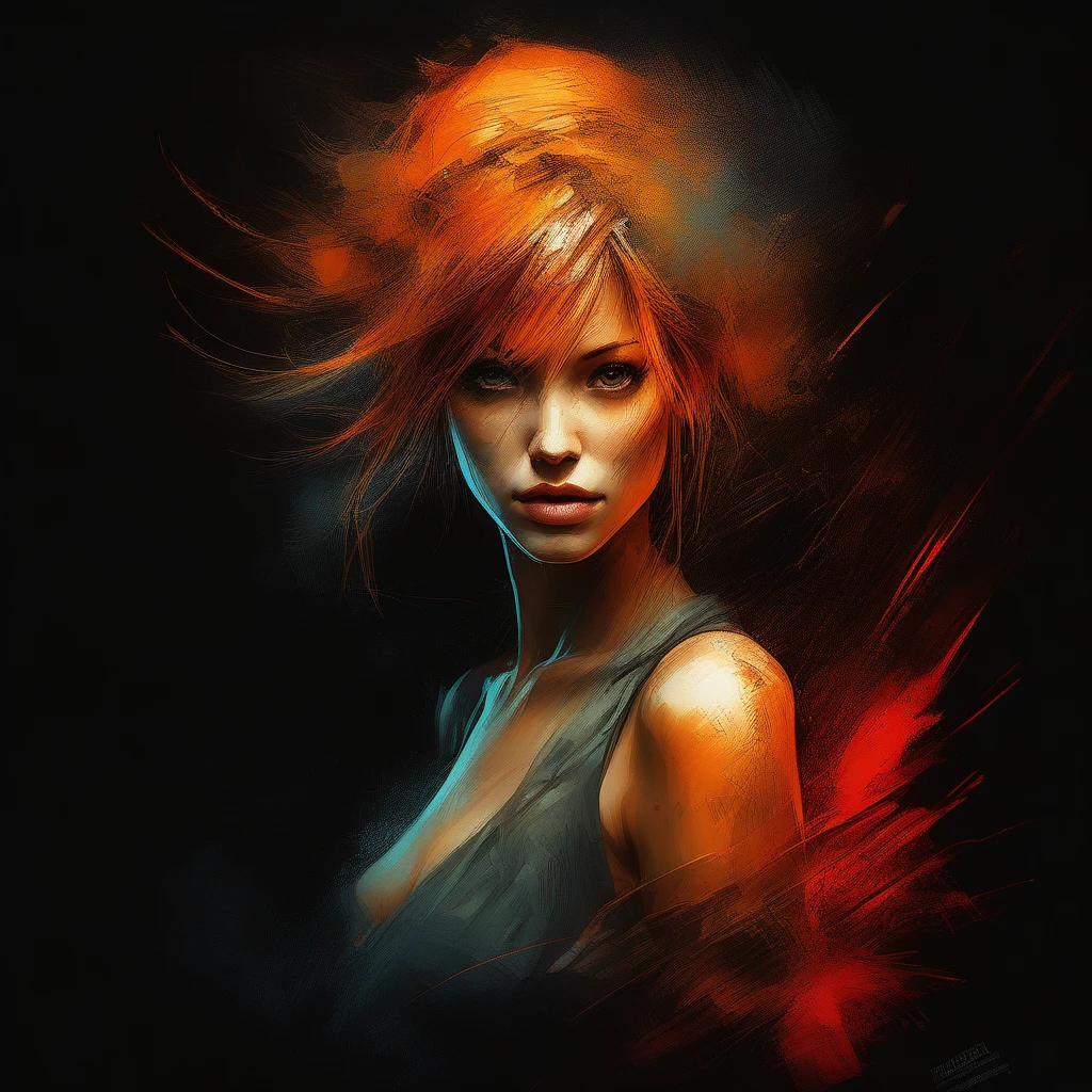 (masterpiece, best quality, hyper detailed, ultra realistic, 32k, RAW photo) A ultra realistic poster of Nami from one piece in the red matrix , by Daniel Castan Carne Griffiths Andreas Lie Russ Mills Leonid Afremov, dark background, cinematic, high detail, perfect composition and chiaroscuro by Rembrandt, concept art, by Jarek Kubicki, by Raphael Lacoste, John Pitre, Karine Eibatova, by Ralph Blakelock, by Julie Bell, by Jim Warren, by Aleksey Savrasov