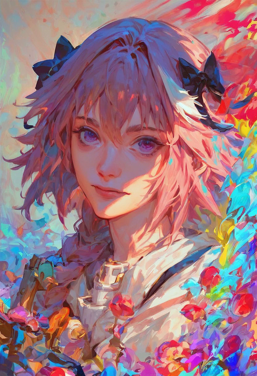 Wear big glasses,Russ Mills、Sakimi-chan、Flop、Roisch、ArtGerm、Dalekzabrocchi、In the style of artists such as Jean-Baptiste Monge、Create a color digital lineart portrait of a medium shot of a Harley Quinn character。Colorful splatter dripping、Paper texture、Include perfect shading with dramatic lighting。The artwork is、Beautiful dress、gorgeous eyes、in a dynamic pose、Centered、Stylized、Must be elaborate。TanvirTamim。rendered in 8K resolution for high-quality detail