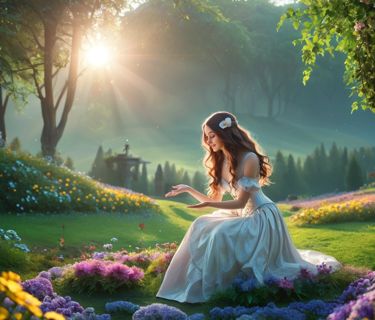 <lora:CinEro_Ports_Pony_E32:0.75> <lora:Voronoya_Pony_v2:0.67>
score_9, score_8_up, score_7_up, incredibly breathtaking photo characterized by exceptional realism and artistic appeal, (full body, low-key, sharp focus on subject, intricate environment scenery:1.1), sophisticated ([Spanish:Slavic:0.52] 21yo woman:1.15) with (perfect feminine anatomy:1.1) and (natural skin pigment:1.1), Inspiration John Everett, William Holman, Dante Gabriel, portrait of girl (Victorian beauty, pale, fragile), silver armor, intricate background, Leonardo da Vinci style landscape. Ocher tones, wild flowers, wild garden. Side lighting, Rembrandt lighting, immersive and captivating scene, awarded breathtaking masterpiece, (perfect feminine anatomy, perfect proportions, Perfect Hands:1.125), (red-gold-black:0.7)
BREAK voronoi, voxels, voxelized, lowpoly, low-poly, low-poli, pentagonal, pentagon, hexagonal, hexagon
BREAK shallow dof, strong swirly bokeh, light leaks, sun flares, Kodak Portra 400 analog film with strong grain, cinematic color grading, color faded out, Sweeping cinematic lens flares, ultra crisp details, (f_stop 2.8), (focal_length 85mm f/2.8), flawlessly photographed, analog photo, masterpiece, high quality, physics simulation, (cgsociety, artstation, 8k:0.6)