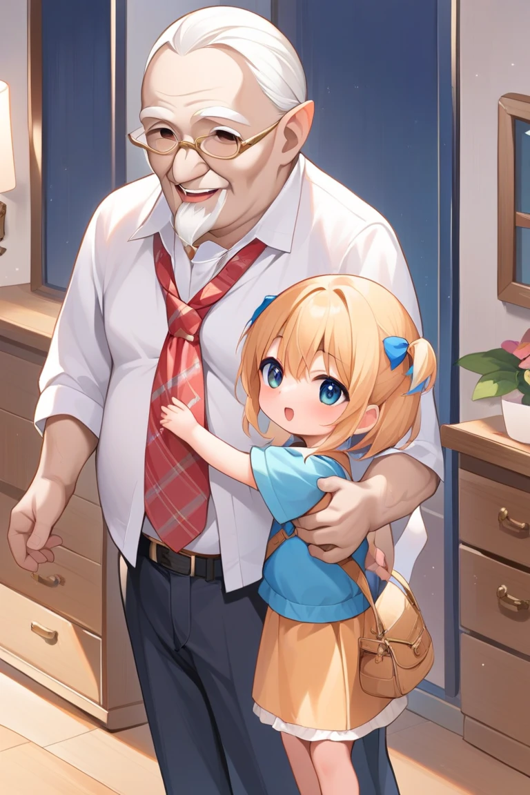 grandchild and grandfather none