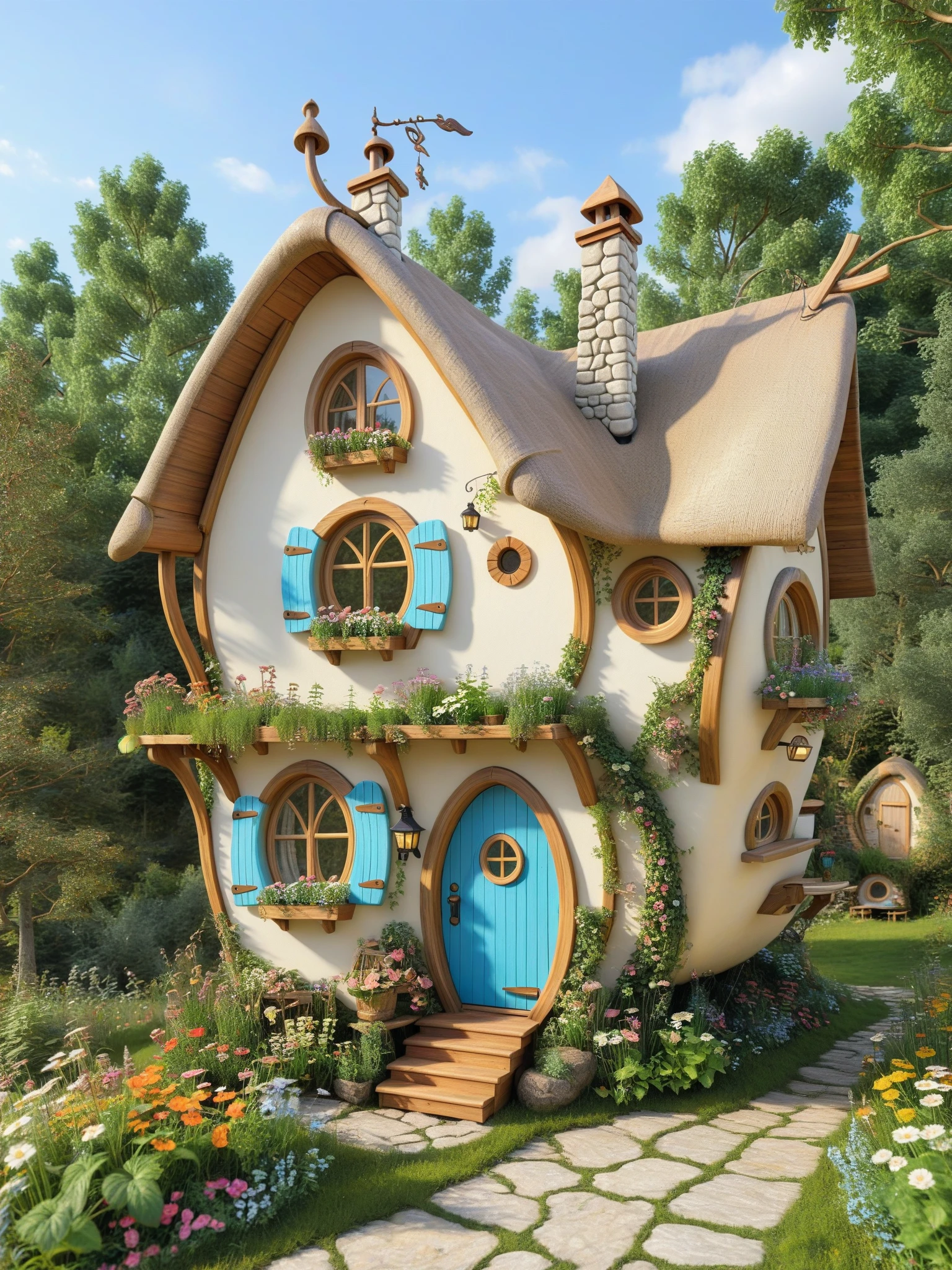 FRESHIDEAS Fantasy Cottage,