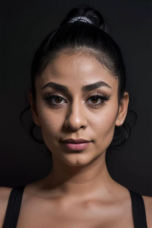 DEN_jayyqueen_OF,
((headshot:1.2) portrait on a (plain dark grey background:1.2), (headshot:1.2), (face focus:1.1), (soft focus:1.2), low lighting, (out of focus:1.2):1.2),
bokeh, f1.4, 40mm, photorealistic, raw, 8k, textured skin, skin pores, intricate details <lora:epi_noiseoffset2:1>, epiCRealism