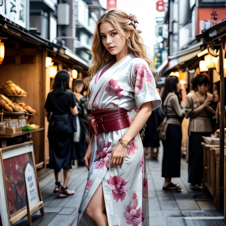 (Tokyo street market, SFW, casual kimono-inspired dress, obi belt, comfortable sandals, curious pose, exploring stalls, late morning:1.35) Instagram_Influencer_88_By_Stable_Yogi
Faceshot_By_stable_yogi
<lora:Detail Blaster By Stable Yogi:0.5>
(center_parted_long_wavy_blonde_hair)