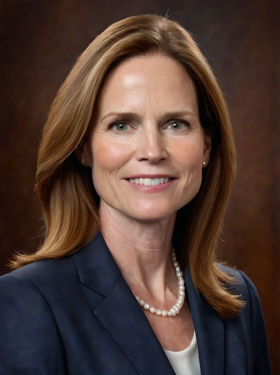 AmyConeyBarrettExl, photo studio portrait, upper body, realistic, detailed skin texture,