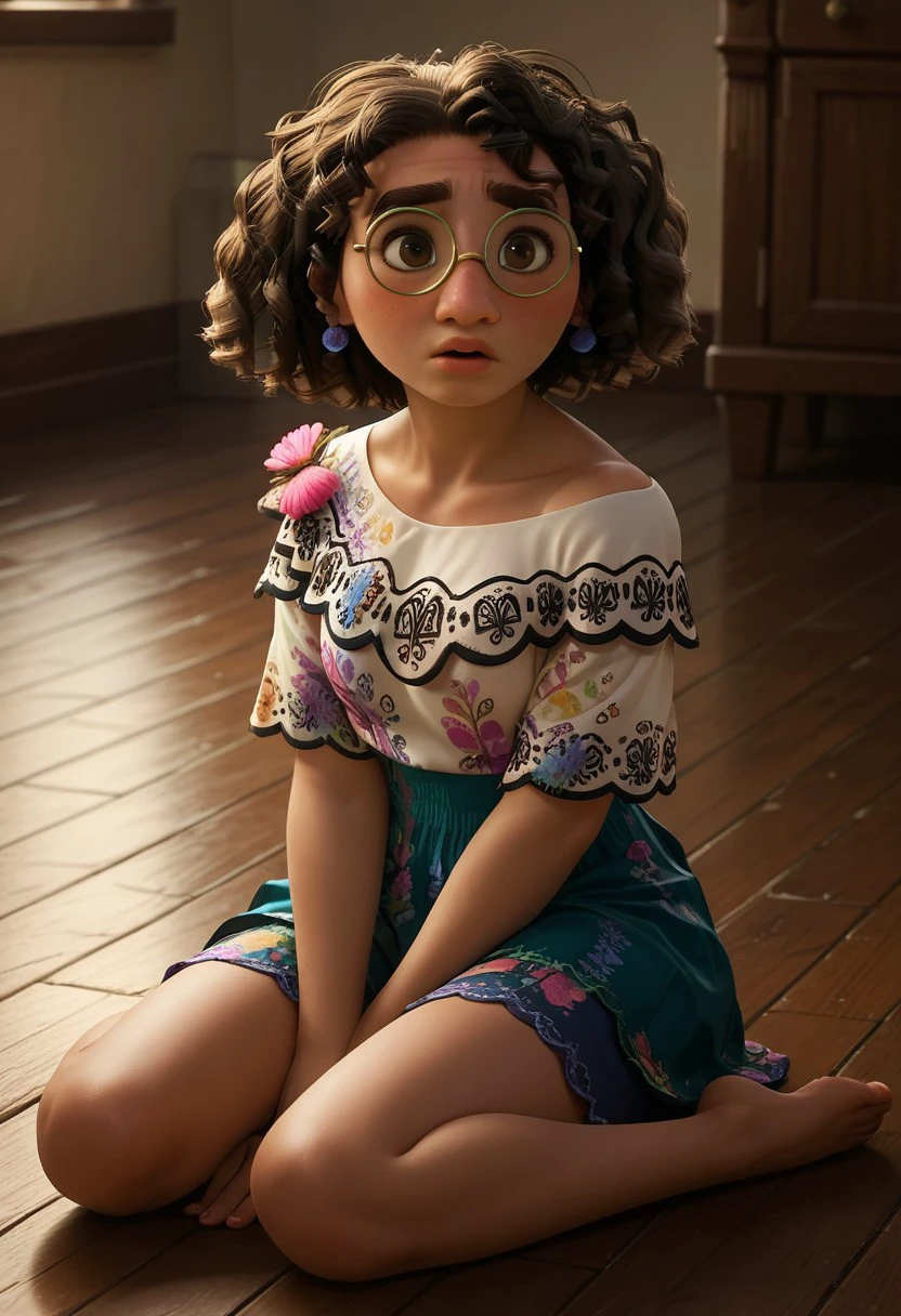 xyzvanellope, children&#39; 1 garota, lindo, curto, retrato, doce, Sozinho, hair ornament, arco, listrado, underwear, feliz, verde,