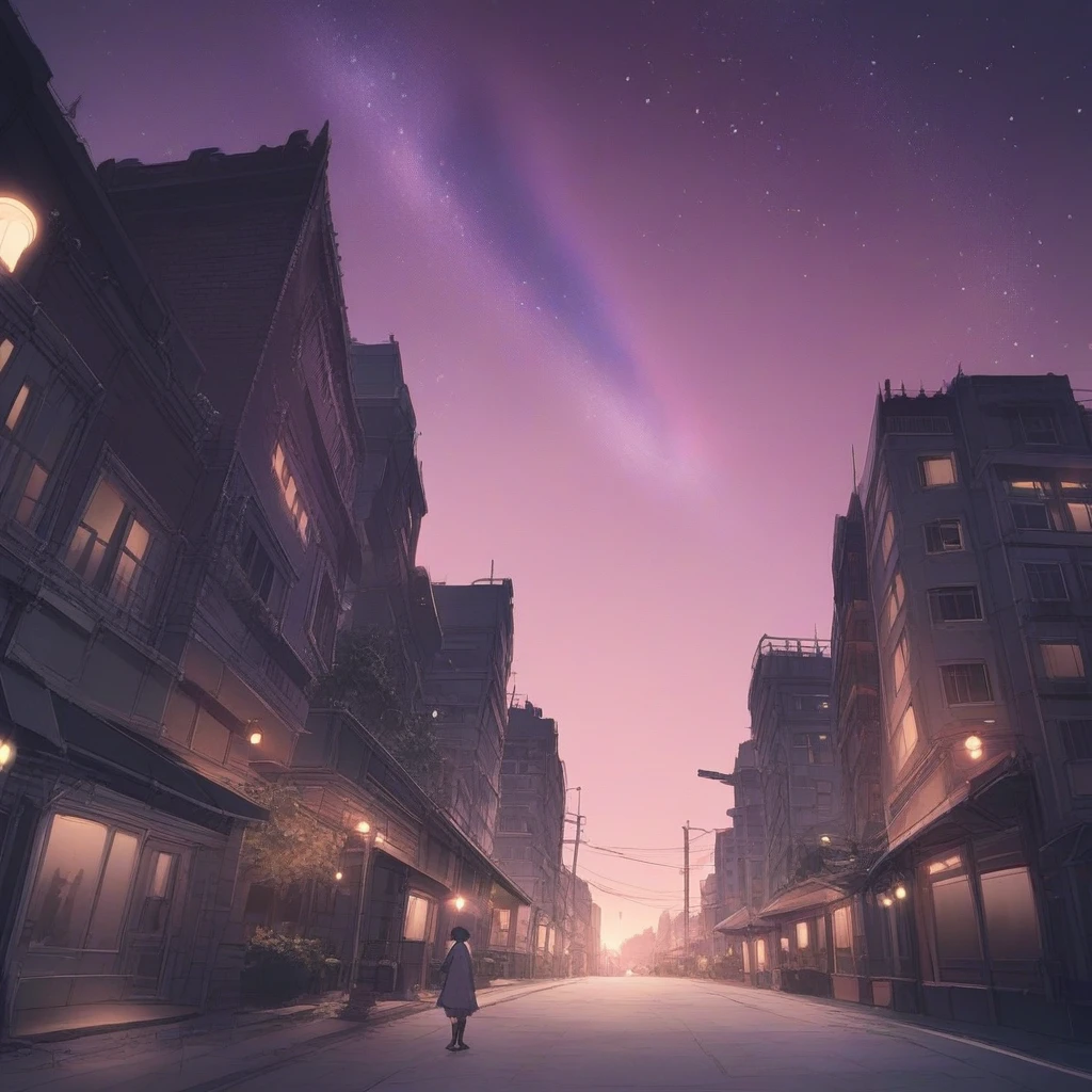 score_9,score_8_up,score_7_up,score_6_up,source_anime,rating_safe,urban setting, cowboy shot, spooky, gothic architecture, pink sky, colorful night sky, nebula, stardust <lora:Starry_Skies:0> starryskies, night sky, scenery, stars, zPDXL2,