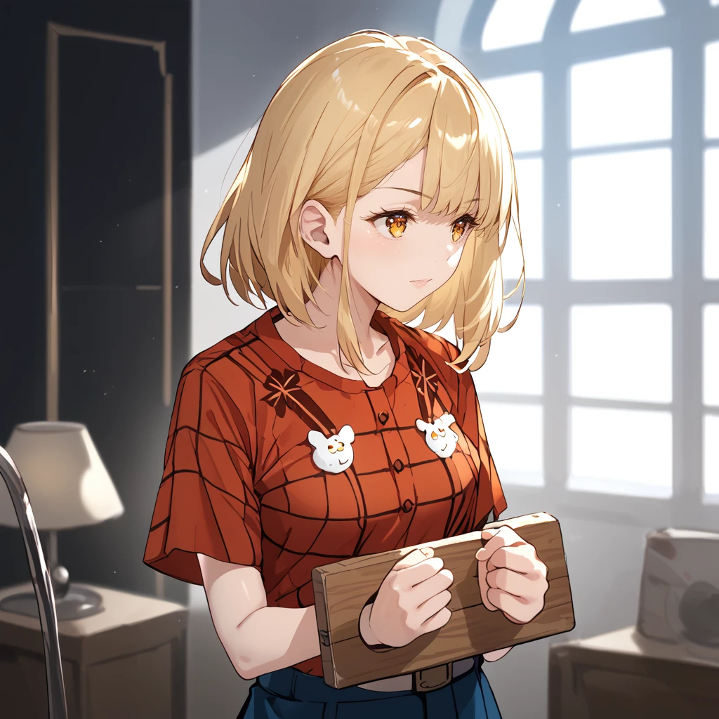 score_8_up, score_7_up, source_anime
1girl, solo
Checked shirt
Glowlight, amber gaslight shadow, backlighting deep shadows
looking to the side
foot focus (focus sole of foot)
Dusk in the Meadow
envy
<lora:WoodenHandCuffs_sdxl:1>