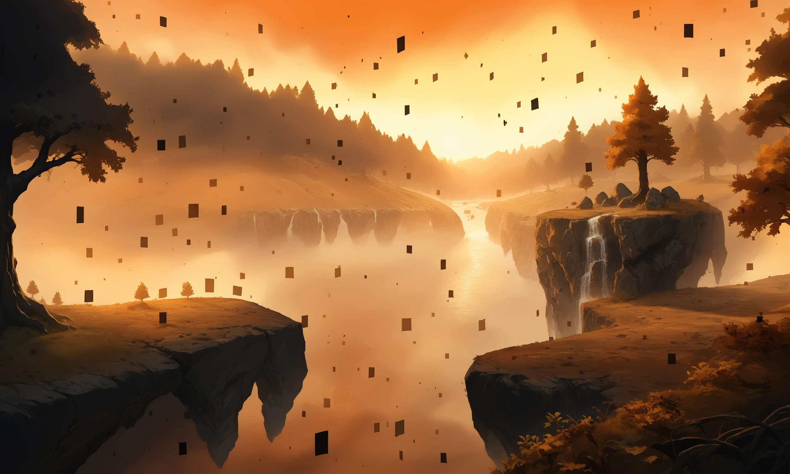 score_9, score_8_up, score_7_up, score_6_up, source_anime, (black_particles:1.3), (twili_dimension:1.2),
(sunset:1.2), dusk, darkness,
scenery, landscape, fantasy, forest, river, rock, tree,
orange theme,
<lora:tp_twili_particles_ponyxl_v1.2-000200:1.2>
<lora:noc-AestheticScene_Pony:0.8>