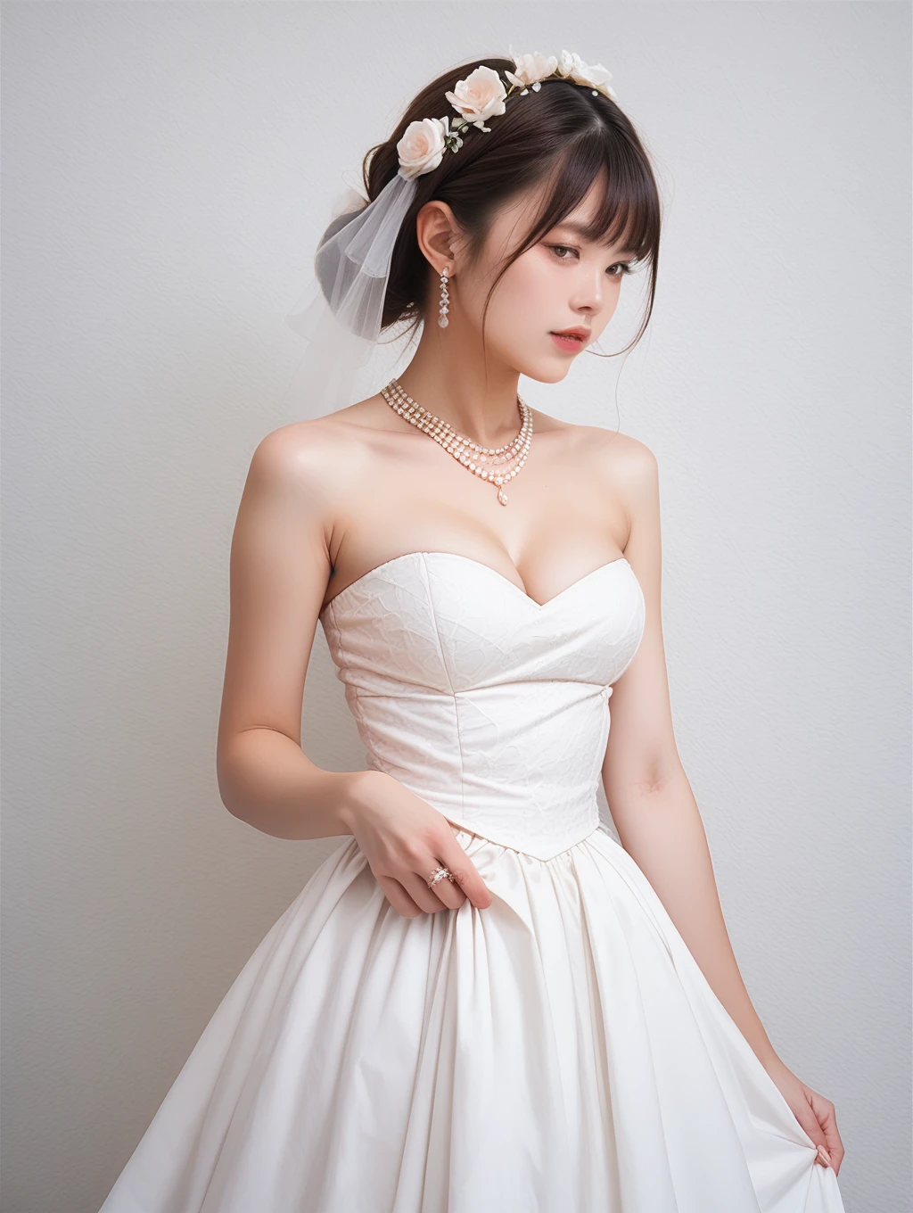 score_9, score_8_up, score_7_up,
1girl, strapless dress, 
 <lora:cute_cn01:0.8>