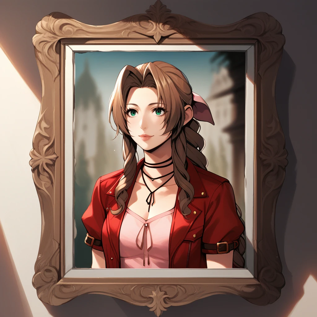 score_9,score_8_up,score_7_up,score_6_up,source_anime,rating_questionable, <lora:Portrait_Frame:0.8> portraitframe, rectangleframe, aerith ff7, zPDXL2,