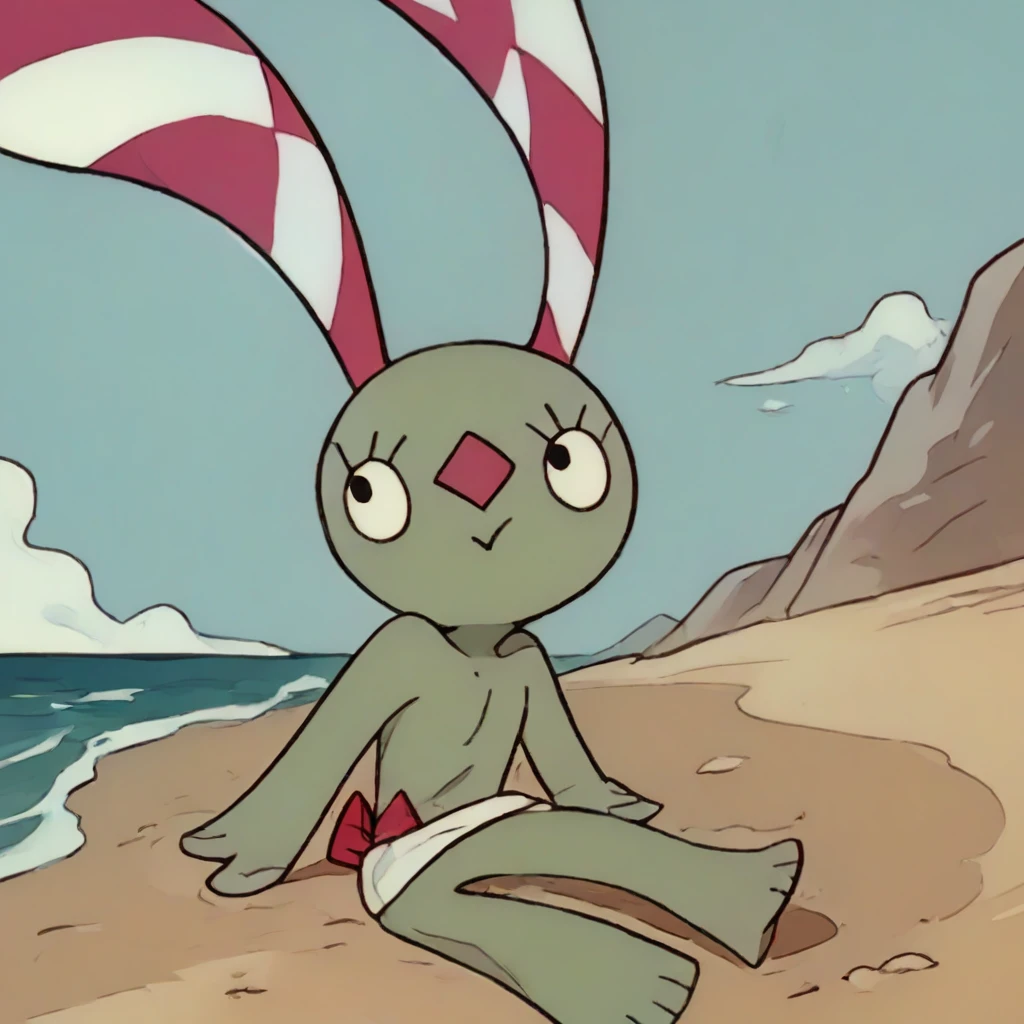 A Kockásfülű Nyúl (The Rabbit With Checkered Ears) | PonyXL v1.0