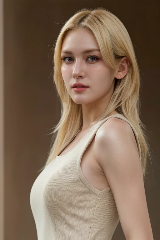 Foto RAW em sequencia, ((masterpiece)), ((entire sculptural body of a 21-year-old woman)), ((Broad vision of angels inspiring her)), 4K, photorealism, real, hyper-realistic, high resolution, ((athletic and beautifully sculpted body)), ((beautiful European woman with refined features)), msfiiire,blonde,((alone in the woods)), ((face of a real, slender woman with super fine skin, exposed neckline, and whole body)), ((transparent clothes revealing her figure)), hyper-realistic, ((highly detailed, with visible textures and pores)), ((captured in natural light with cinematic lighting, showcasing her