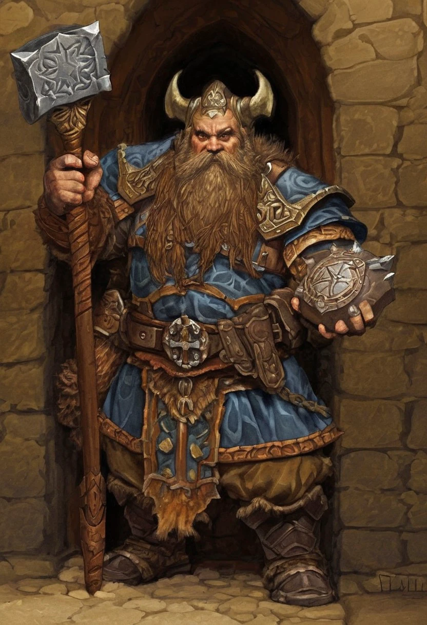 imcc style, dwarf, fantasy, warrior, war hammer,