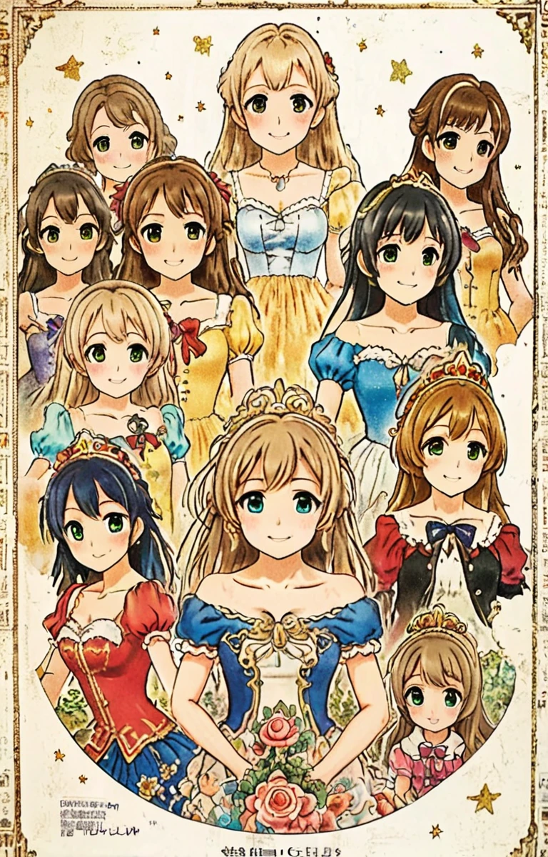 masterpiece,best quality,<lora:tbh28-sdxl:0.9>,illustration, portrait of idolmaster cinderella girls,