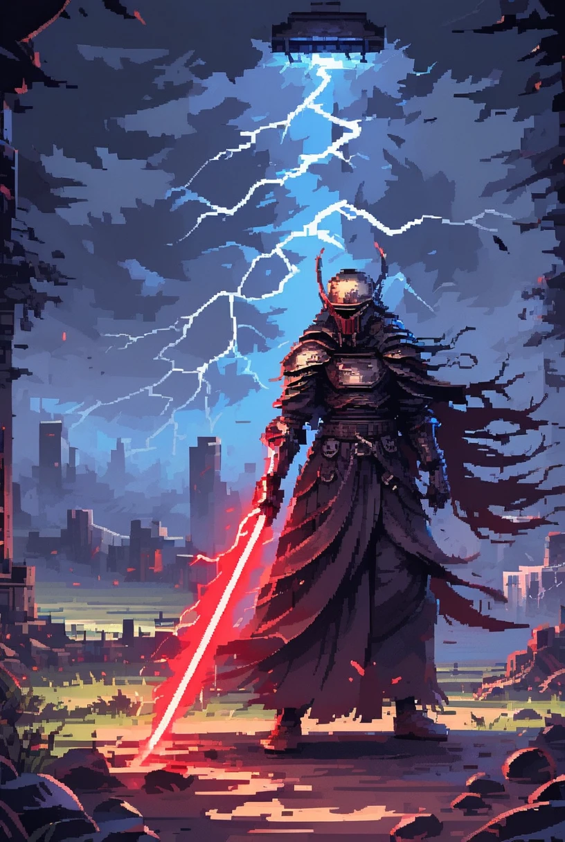 (7-DarthRevan holding lightsaber), micro photography, standing, battle stance, sword, detailed helmet, thunderstorm, blue lightning all around, huge waves
pixel art
<lora:d3p1x3lXLP:1> <lora:Darth Revan PONY v1.0:1>