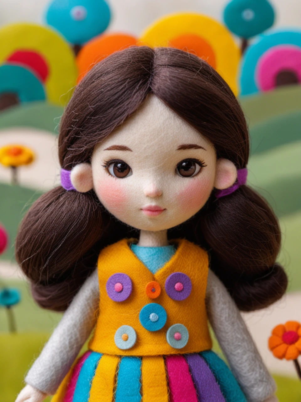 Felt world,felt style,Felt-World\(style\),1girl,<lora:Felt-WorldXL-V1-000008:0.7>,