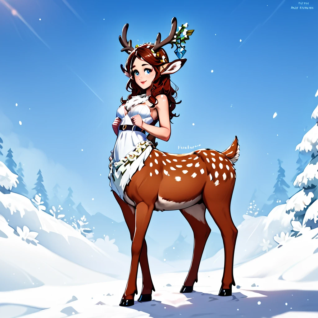 score_9, score_8_up, score_7_up, score_6_up, score_5_up, score_4_up, source_anime,  Centaur, deer, 1girl, cute, deer antlers, score_9, score_8_up, score_7_up, score_6_up, score_5_up, score_4_up, source_anime, Centaur, deer, 1girl, cute, deer antlers, full detailed, cinematic, stunning, gorgeous, intricate detail, elegant, epic surreal background, highly saturated colors