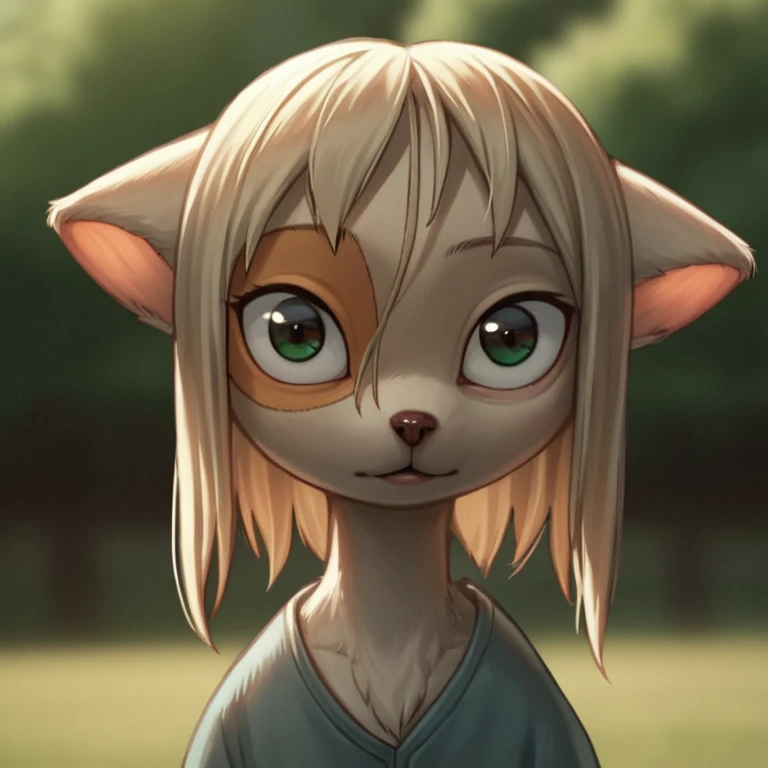 score_9, score_8_up, score_7_up, BREAK source_anime , <lora:Paige_Dreamkeepers_pony-8:0.8>,
,outdoors,detailed backround,natural light,shadow detail,
paige,solo,portrait,looking at viewer,furry,facial marking around left eye,upper body