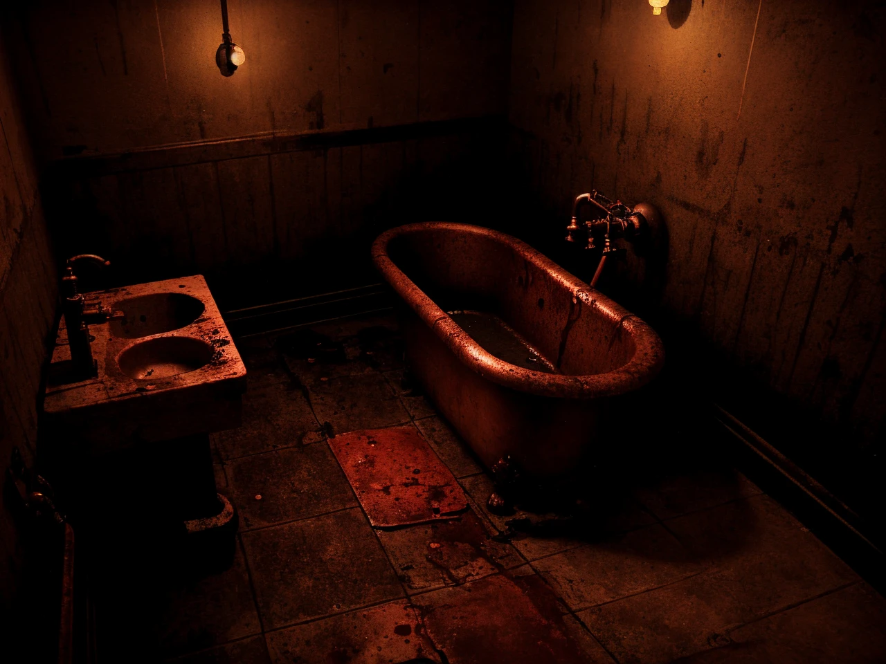 Resident Evil (1996) Mansion Background