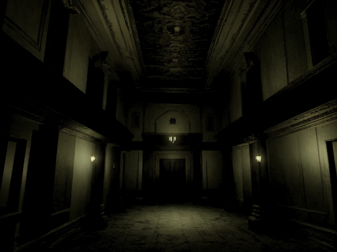 Resident Evil (1996) Mansion Background