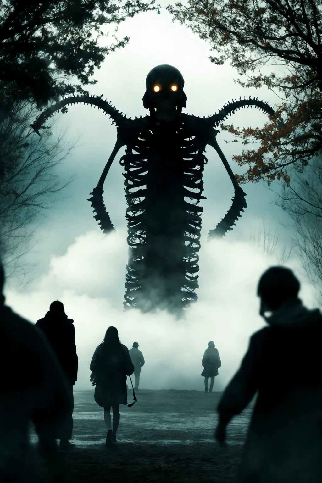 <lora:So_monsters:0.8>,1girl,artist name,blurry,dress,fog,infect,multiple boys,open mouth,skeleton,so_monsters,solo,zombie,, edge quality,perspective silhouette,8k,best quality,masterpiece,extremely detailed,rule of thirds,photorealistic,superb,HDR,high resolution,sharp focus,photorealistic rendering,extremely detailed description,professional,gorgeous and intricate detail,