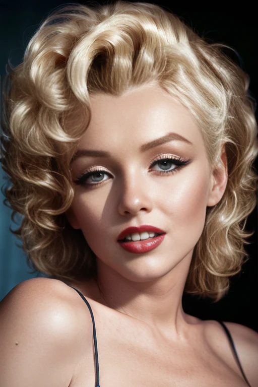 cinematic photo (masterpiece,best quality:1.2), high detailed,realistic,3monroe, a blonde woman with blue eyes and mole on cheek, glamour, sensual look,by Patrick Demarchelier, 35mm photograph, film, bokeh, professional, 4k, highly detailed<lora:Marilyn MonroeSD_v1.0:1>
