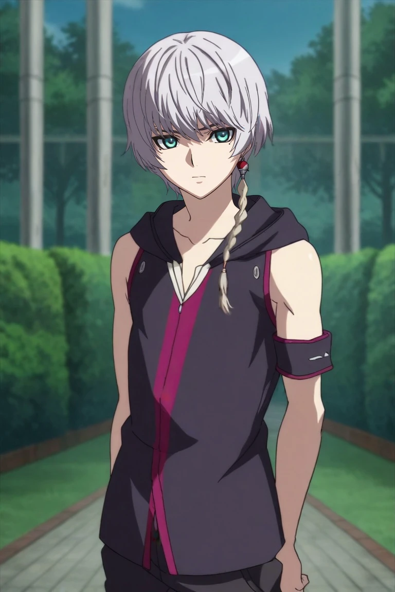 score_9, score_8_up, score_7_up, source_anime, rating_safe, , , looking at viewer, depth of field, 1boy, solo, male focus, <lora:alexander_nikolaevich_hell_pony:0.88>, alexander_nikolaevich_hell, grey hair, blue eyes, short hair, , braid, symmetry, niagara falls, dawn, arms at sides, sad, , <lora:sdxl_lightning_8step_lora:1>