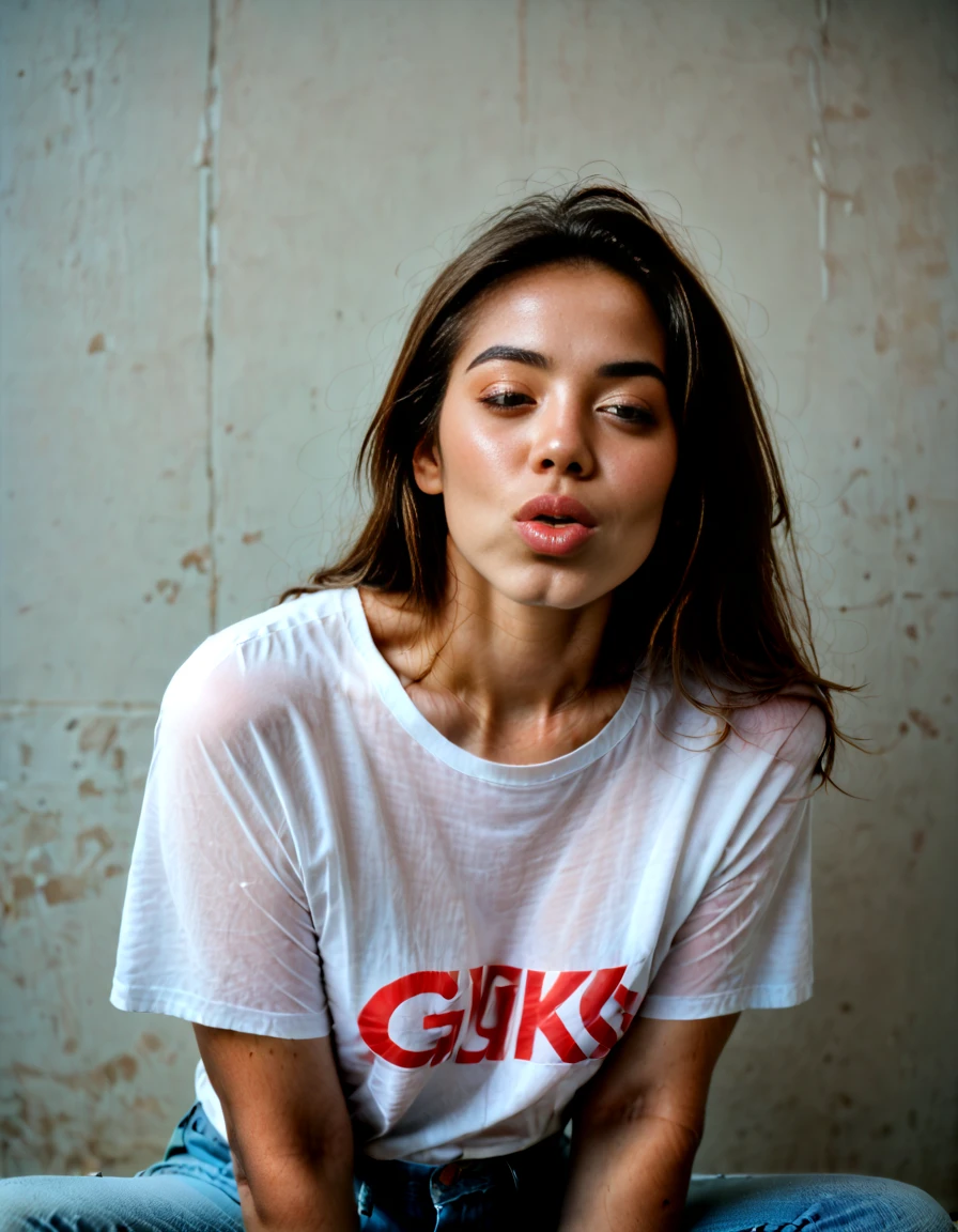 Blow a kiss
