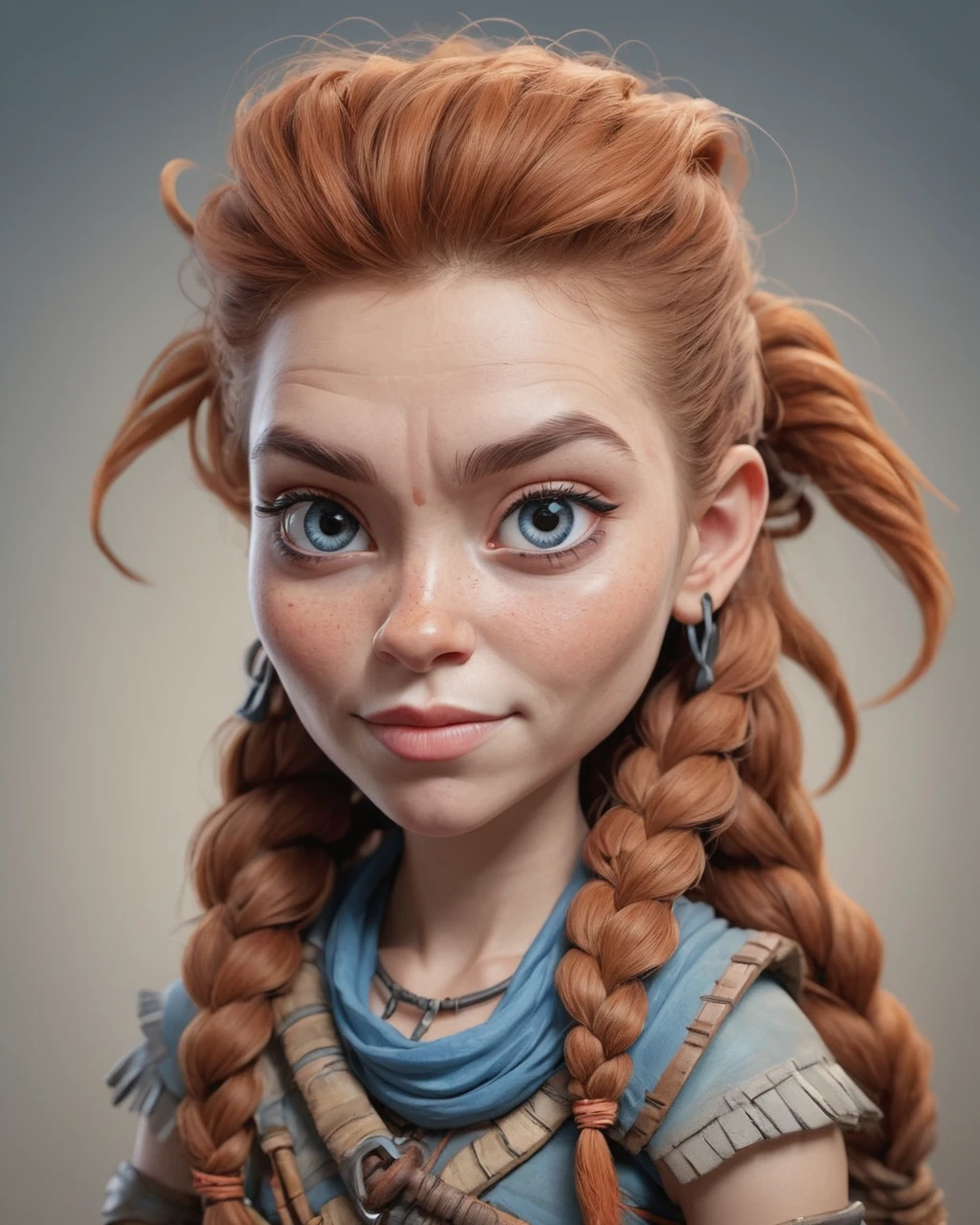 Aloy, caricature