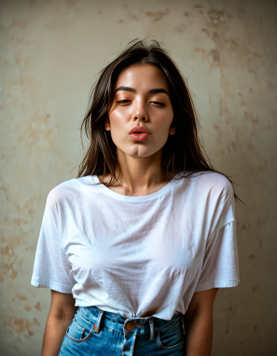Blow a kiss