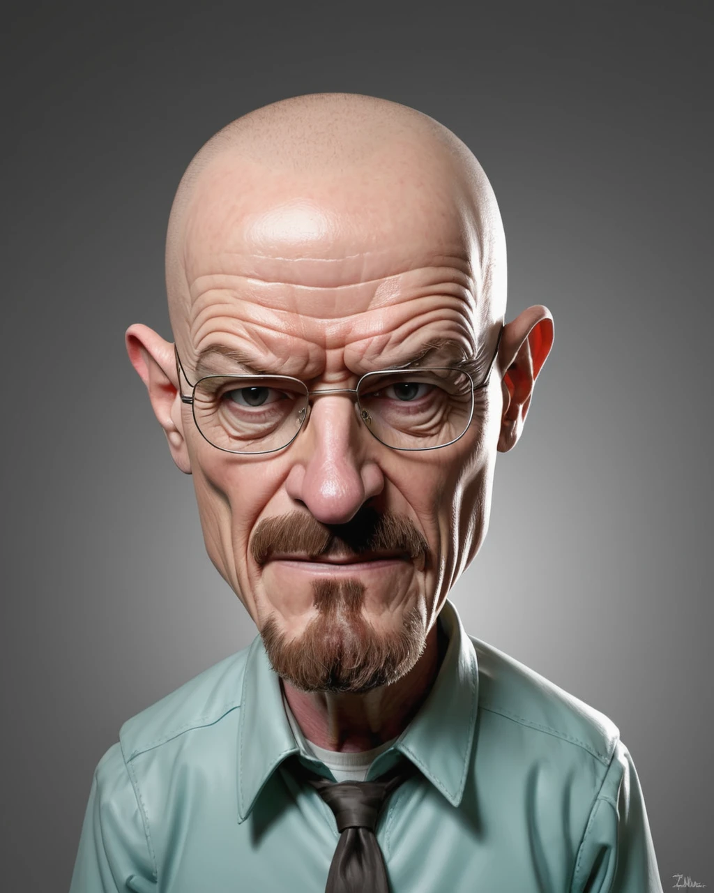 Walter White, caricature