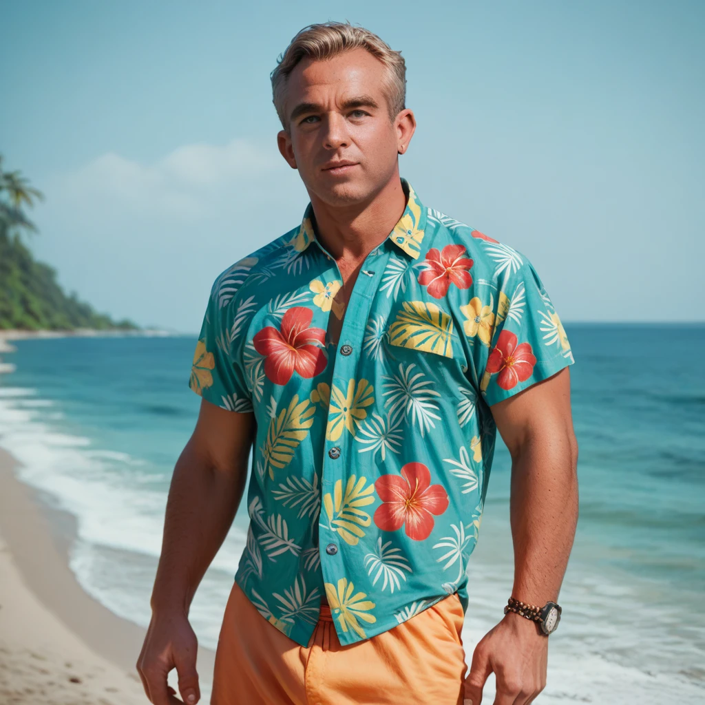 score_9, score_8_up, score_7_up, score_6_up, 1boy, RFKJr, hawaiian shirt, on a beach, parrots, solo
<lora:RFKJr-10:0.8>