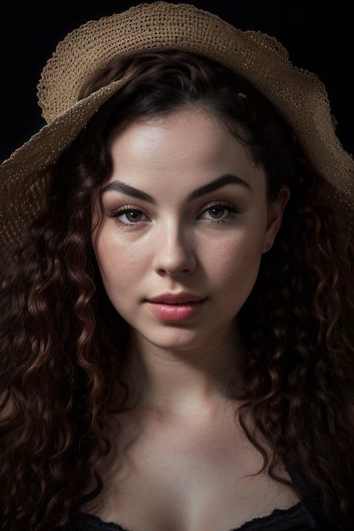 DEN_sarahecmilla_steamgirl,
((headshot:1.1) portrait on a plain black background, (headshot:1.2), face focus, intricate (beautiful eyes:1.2), (wide open eyes:1.1), Big eyes, clean photo, circle lighting, high contrast:1.2),
bokeh, f1.4, 40mm, photorealistic, raw, 8k, textured skin, skin pores, intricate details <lora:epi_noiseoffset2:1>, epiCRealism