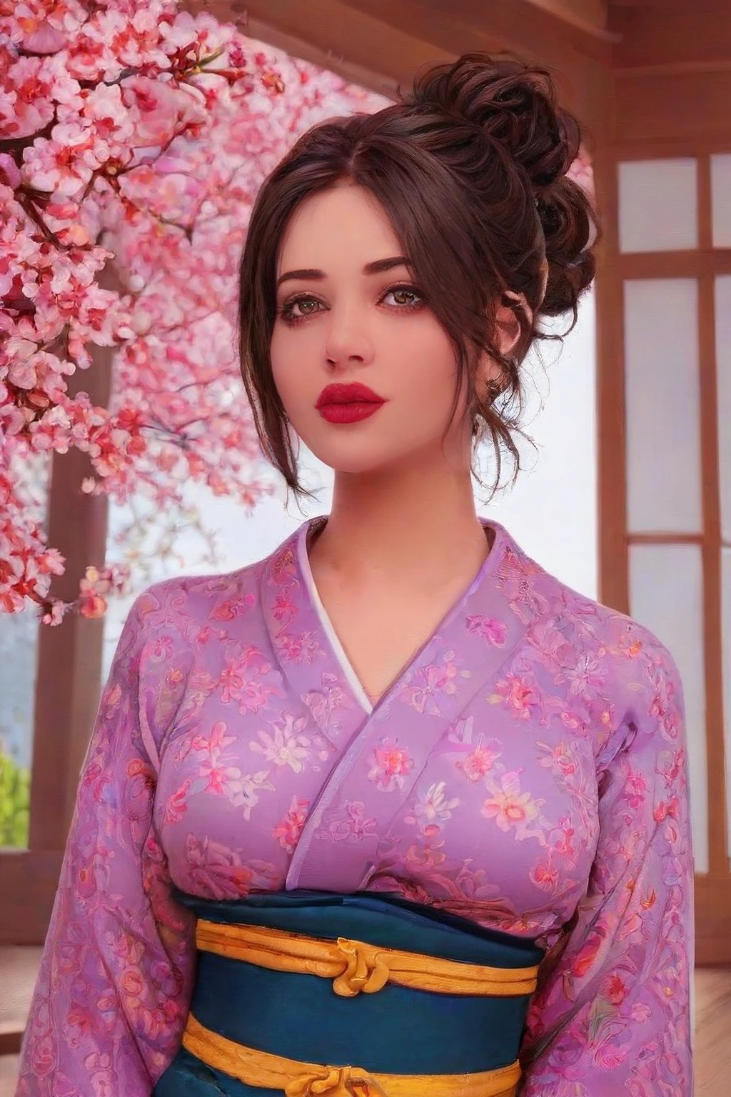 score_9,score_8_up,score_7_up,score_6_up,score_5_up,score_4_up,<lora:Turbo_XL:1>,<lora:Alina_Becker:1>,alina_becker,pale skin,makeup,brown eyes,1girl,kimono,cherry blossoms,upper body,<lora:FernandoPDXL:0.8> f3rn4nd0,