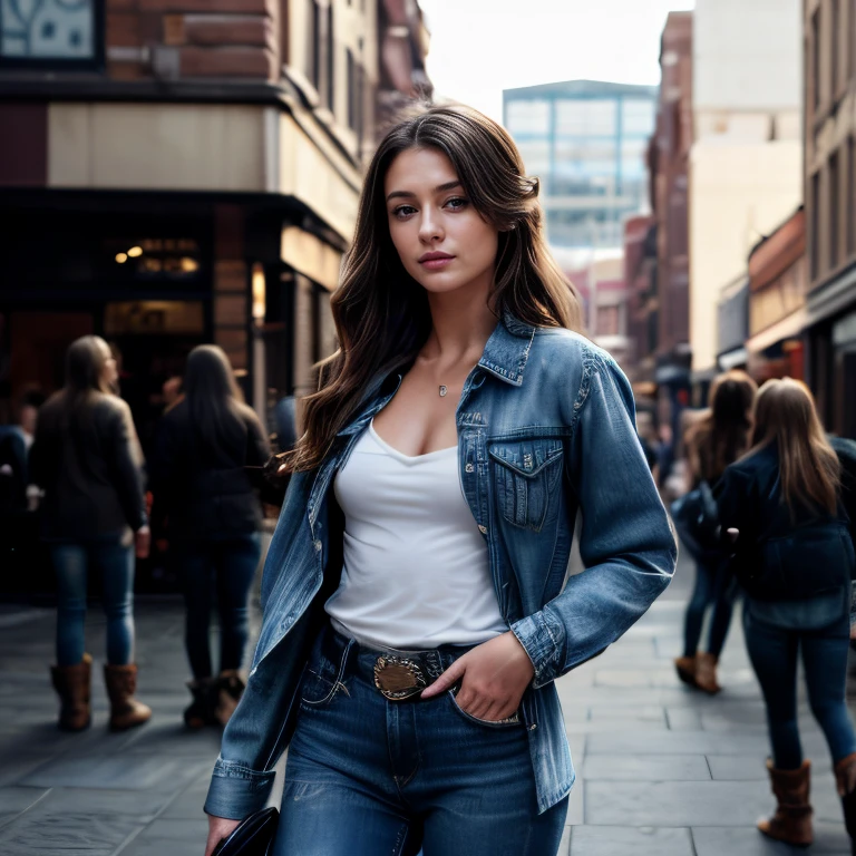 (Nashville Music Row, SFW, long-sleeve flannel shirt, denim jacket, straight-leg jeans, cowboy boots, exploring the music venues, midday:1.35) Instagram_Influencer_114_By_Stable_Yogi
Faceshot_By_stable_yogi
Styler_Embedding_By_Stable_Yogi
<lora:Detail Blaster By Stable Yogi:0.5>
(center_parted_long_wavy_hair)