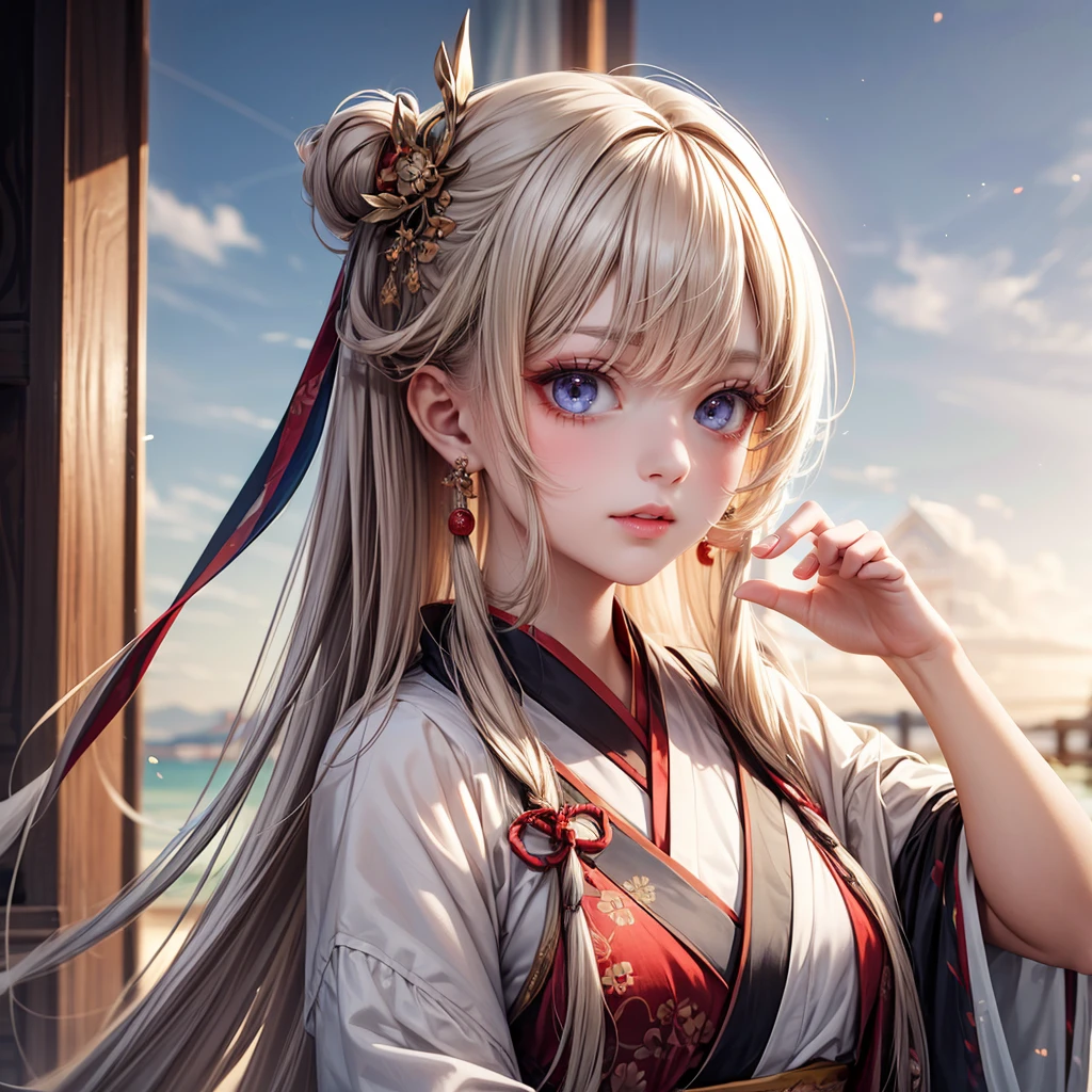 1girl,best quality,masterpiece,8k,absurdres,hanfu,cute,