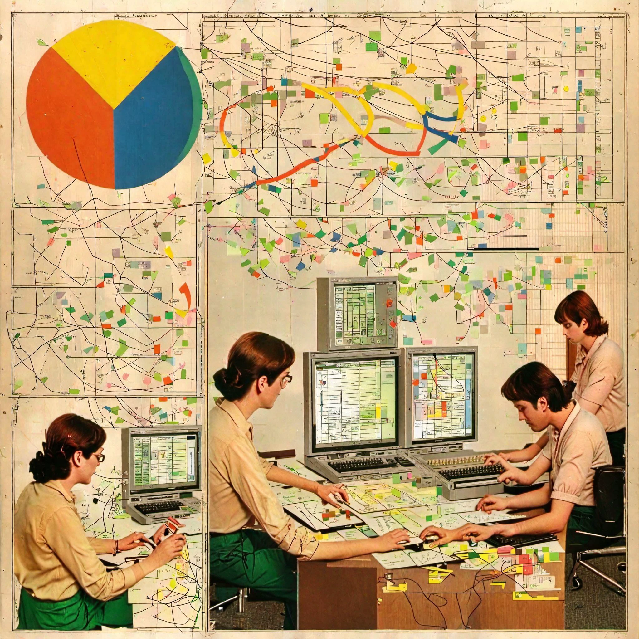 office workers making diagrams about computers, promptingchanges 
<lora:prompting_changes:1>