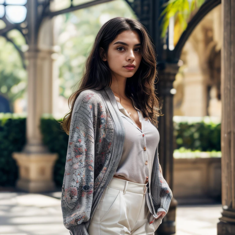 (San Diego Balboa Park, SFW, lightweight cardigan, floral blouse, tailored capris, flat shoes, exploring the gardens and museums, late morning:1.35) Instagram_Influencer_117_By_Stable_Yogi
Faceshot_By_stable_yogi
Styler_Embedding_By_Stable_Yogi
<lora:Detail Blaster By Stable Yogi:0.5>
(center_parted_long_wavy_hair)