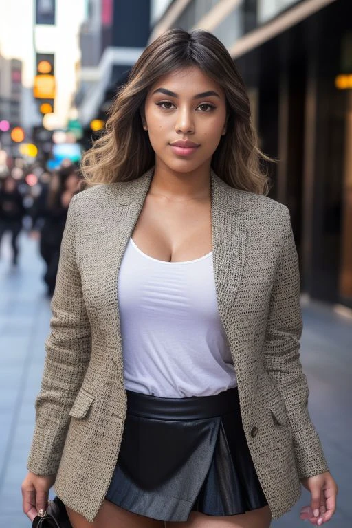 DEN_zaraziy_misamini,
(walking down Hollywood boulevard, a busy street scene, public, bustling, crowds, wearing a skirt and blazer:1.2),
bokeh, f1.4, 40mm, photorealistic, raw, 8k, textured skin, skin pores, intricate details  <lora:epi_noiseoffset2:1>, epiCRealism <lora:ClothingAdjuster3:-1>